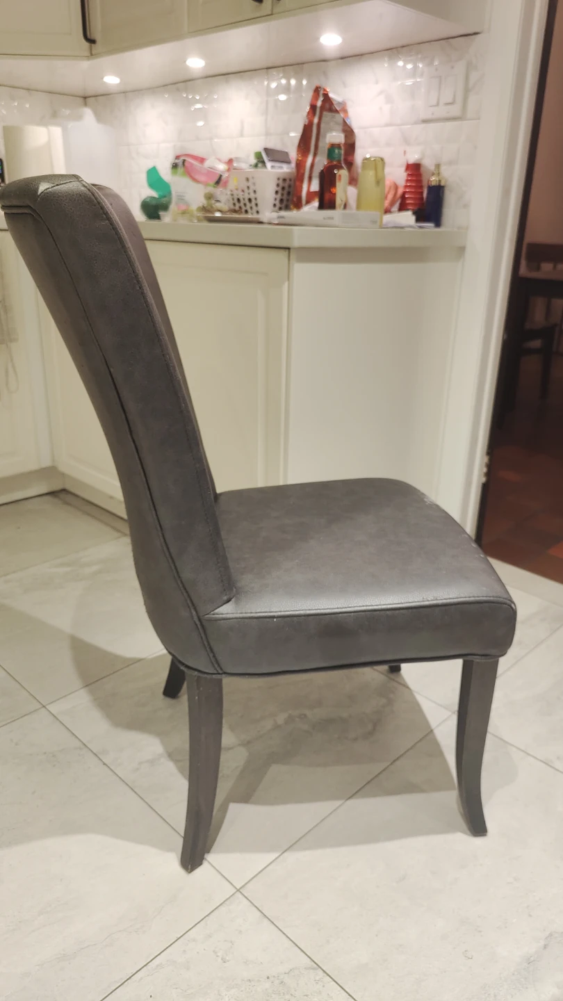 BRICK Dark Grey Dining Chair - photo 2