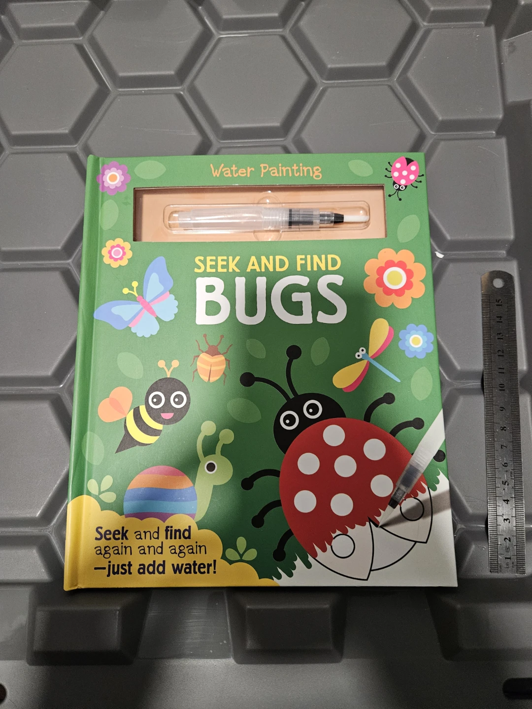 Seek and Find Bugs Water Painting Book