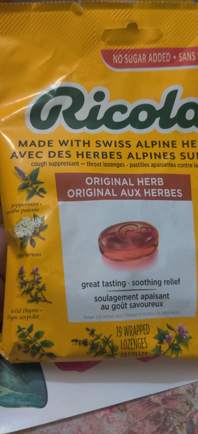 Ricola Cough suppressant throat lozenges x 4 - photo 5