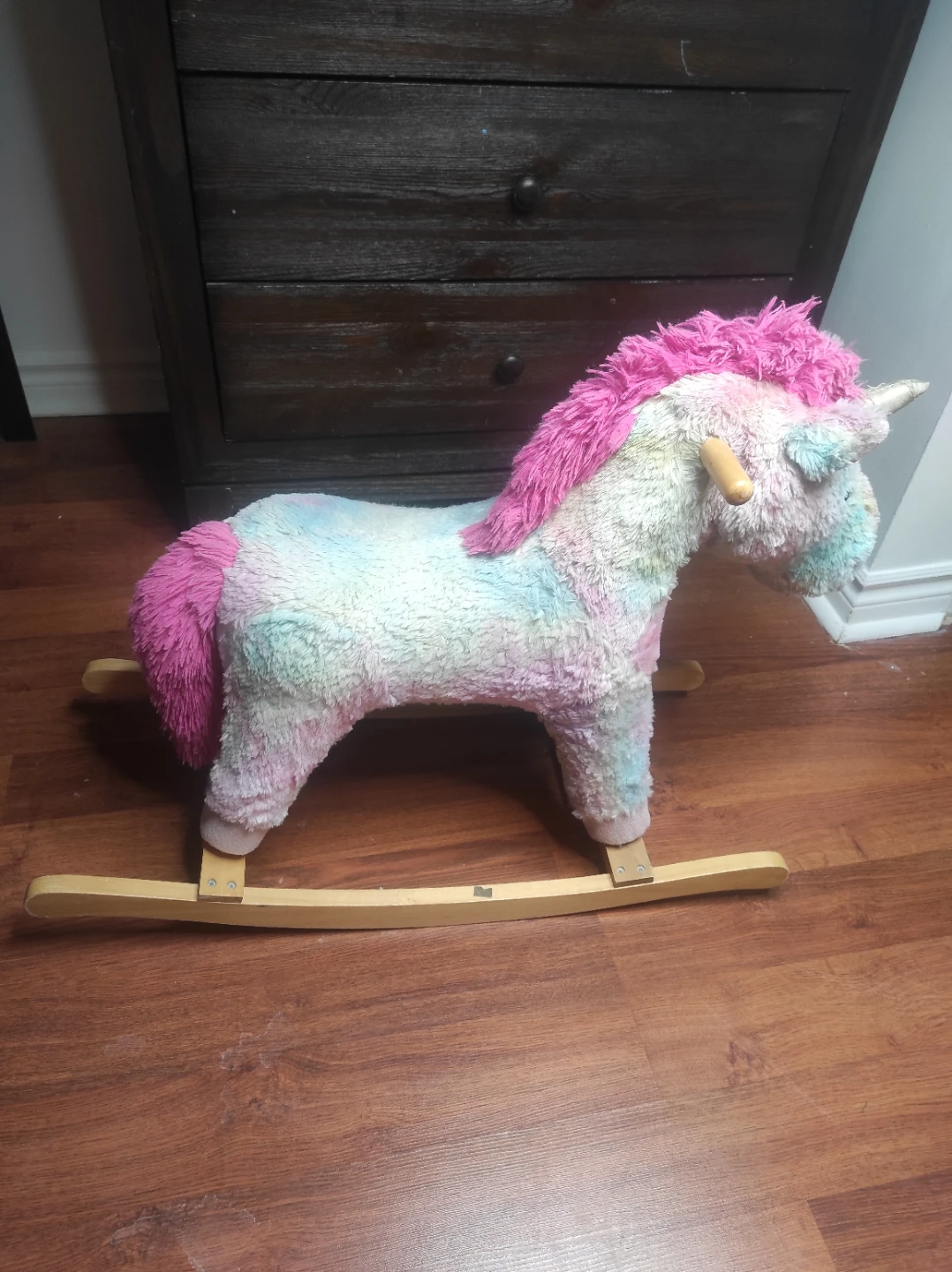 Plush Unicorn Rocking Horse - photo 2