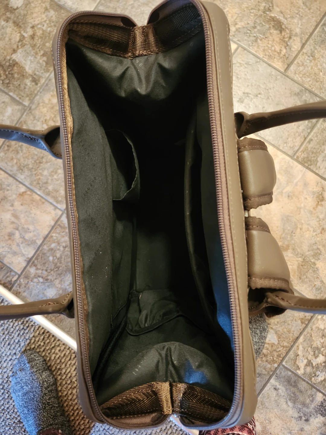 Bugatti Leather Brown Convertible Backpack/Tote - photo 3
