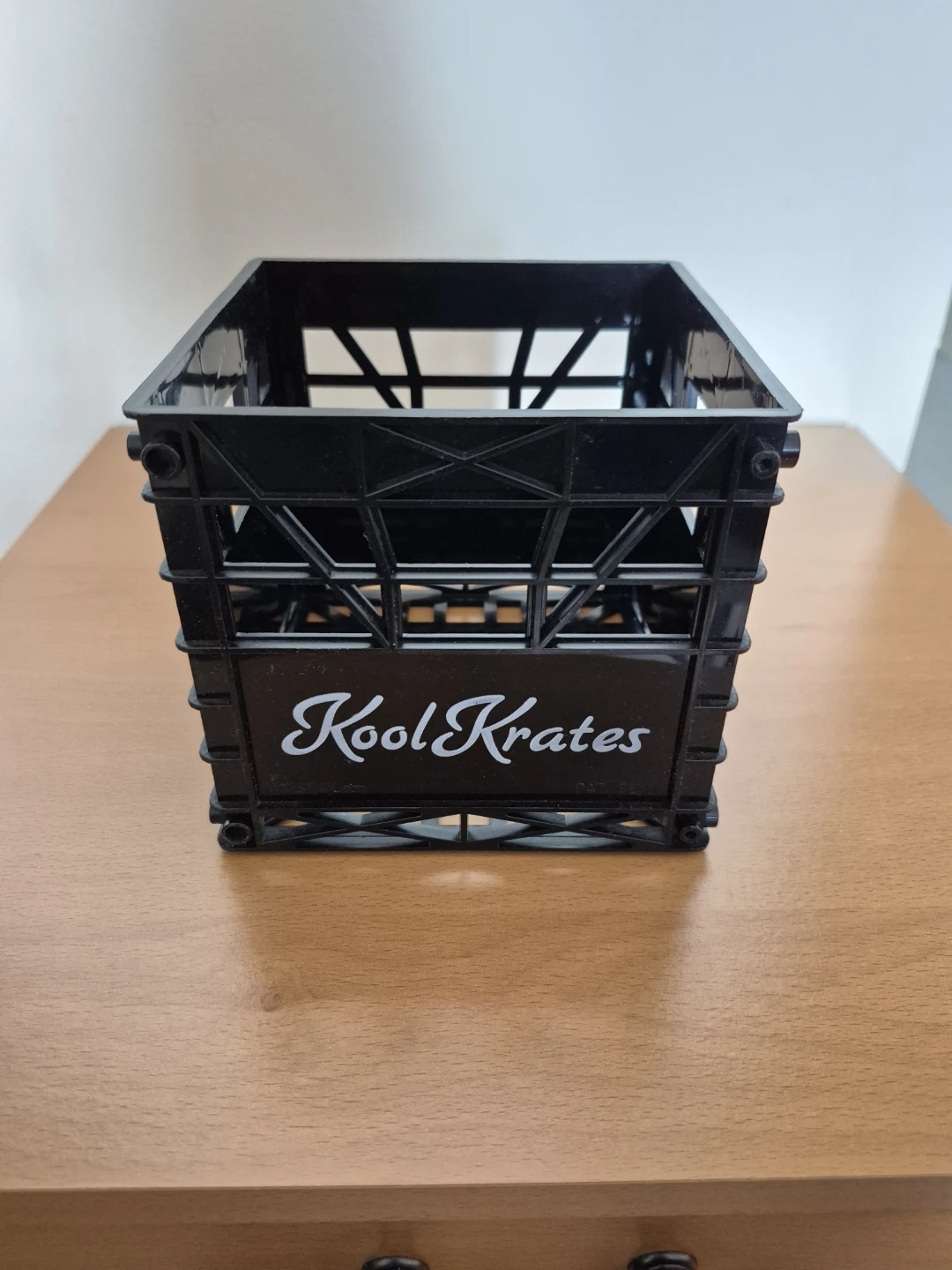 Kool Krate: Vintage Mini Milk Crates: Black [more available]