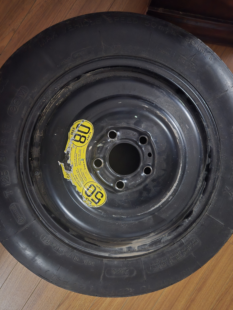 T125/90R15 96M Spare Tire
