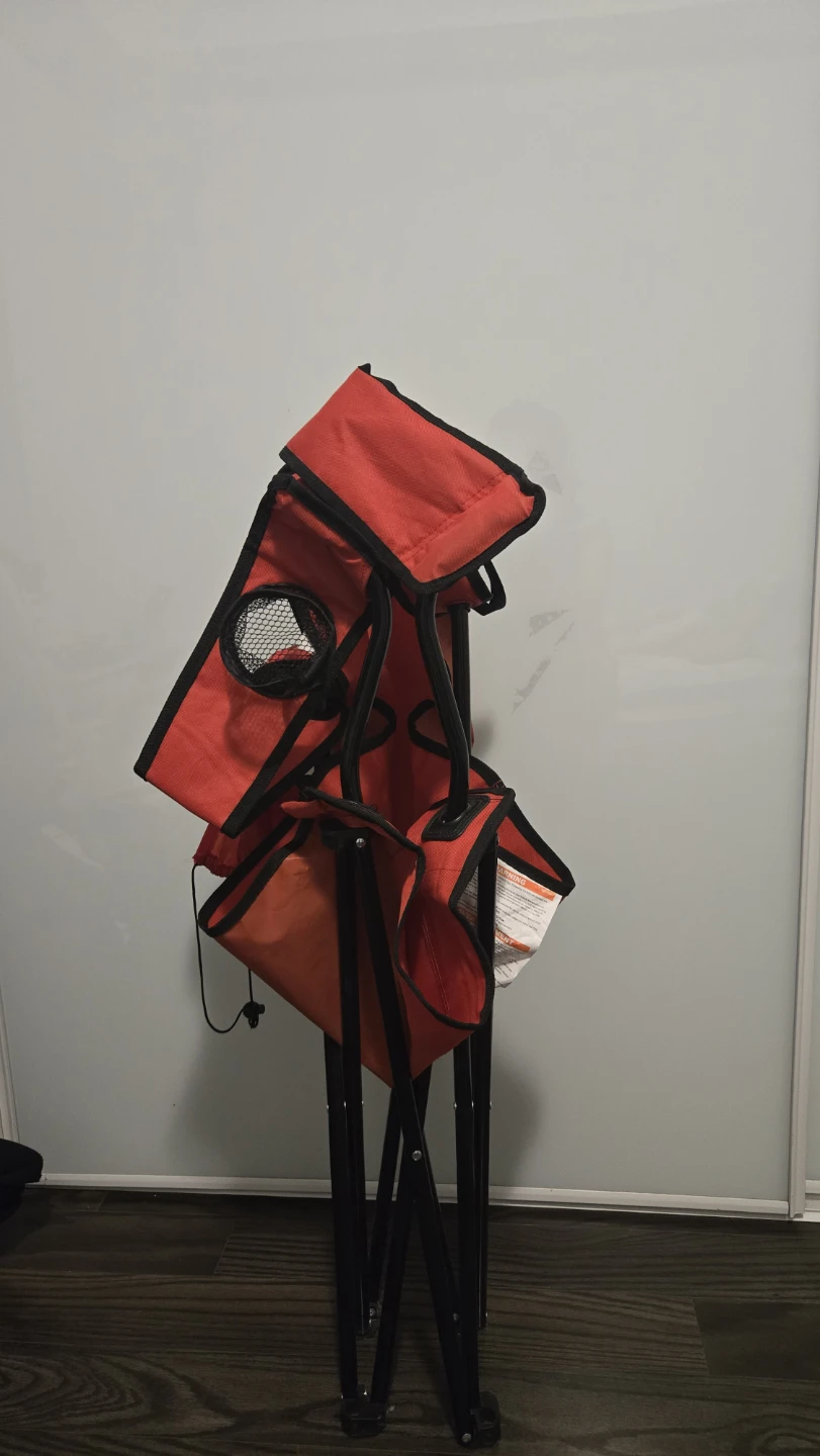 Folding Camping Chairs - Red & Blue - photo 4
