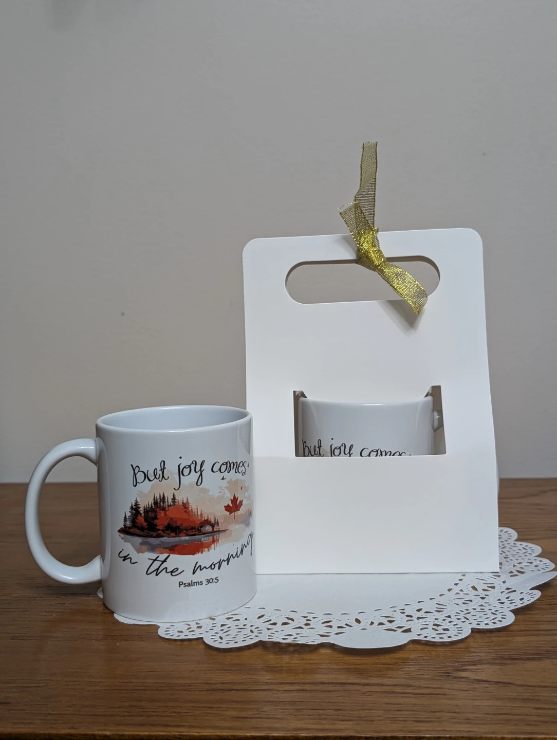 Decorative Mug with Gift Box 🧡