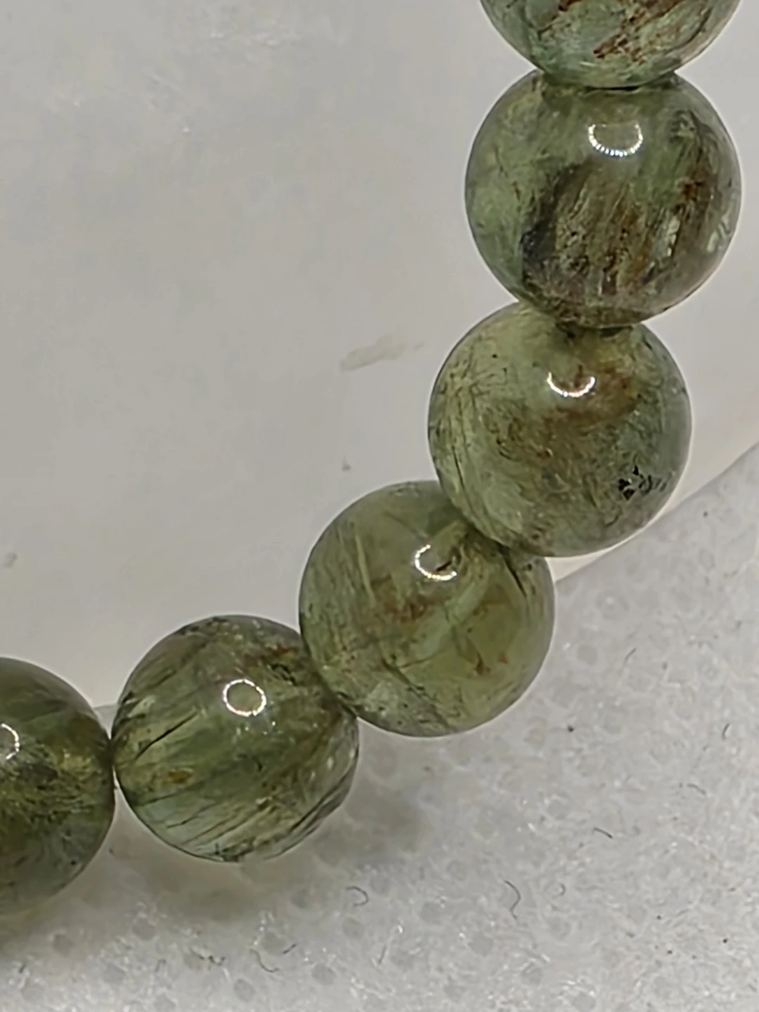 Prehnite Beaded Bracelet - photo 3