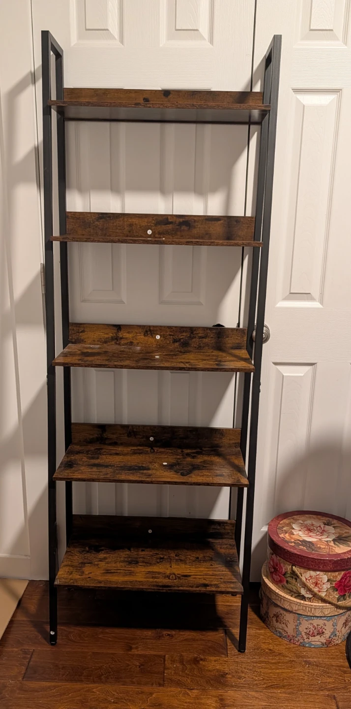 Ladder Shelf - 5 Tier Bookshelf