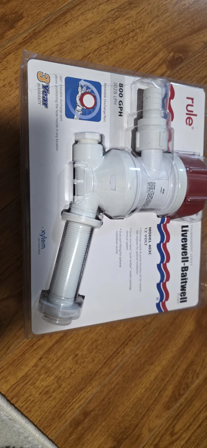 Rule Tournament Series 403C Livewell-Baitwell Pump - photo 2
