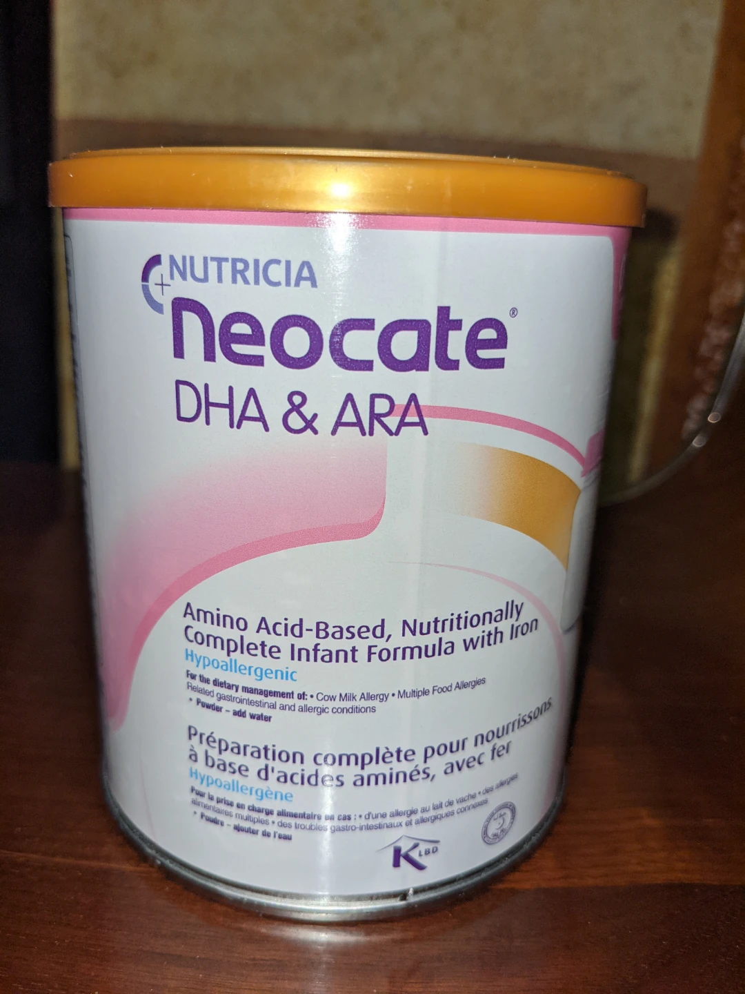 Nutricia Neocate DHA & ARA Infant Formula