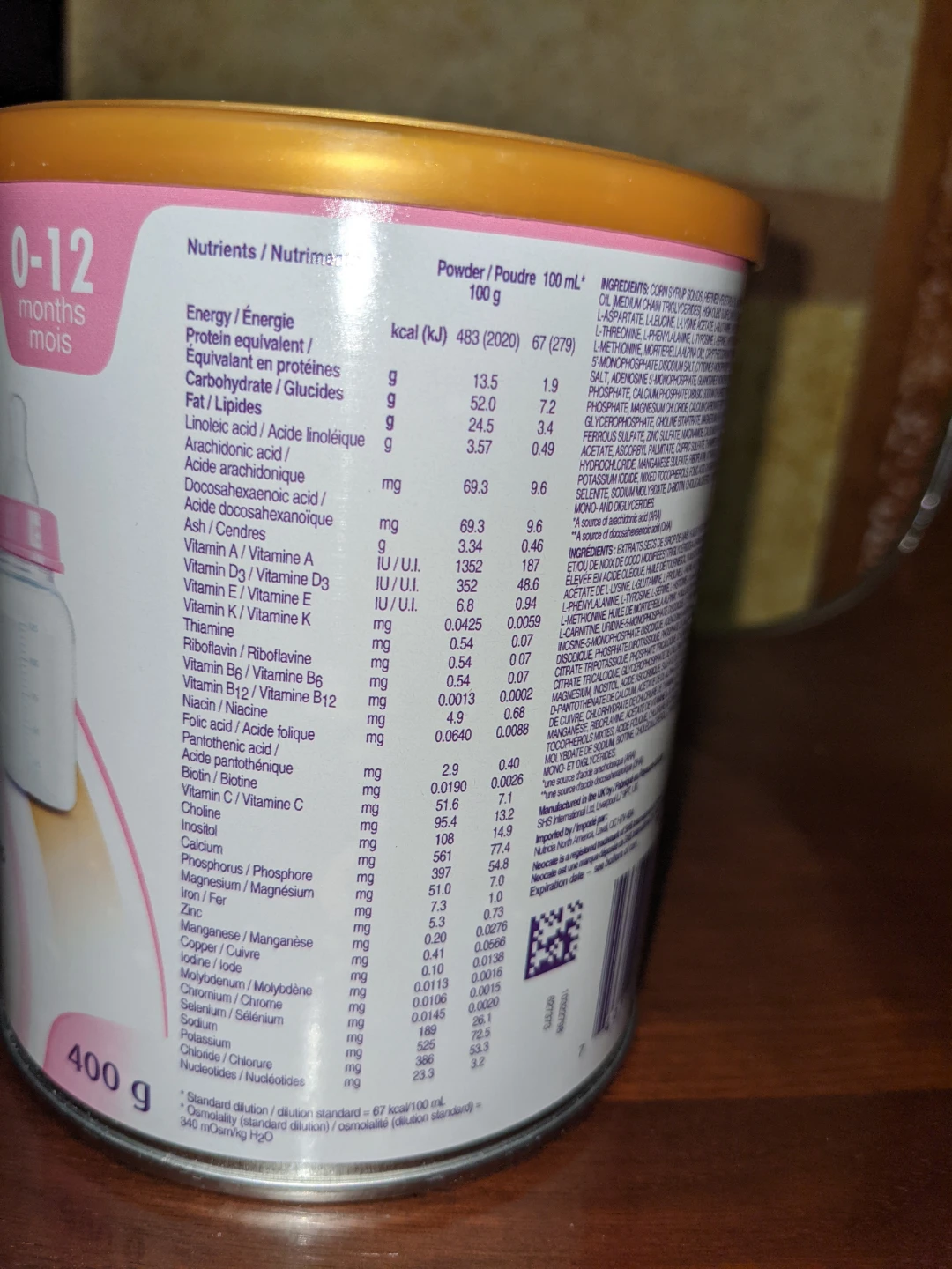 Nutricia Neocate DHA & ARA Infant Formula - photo 2