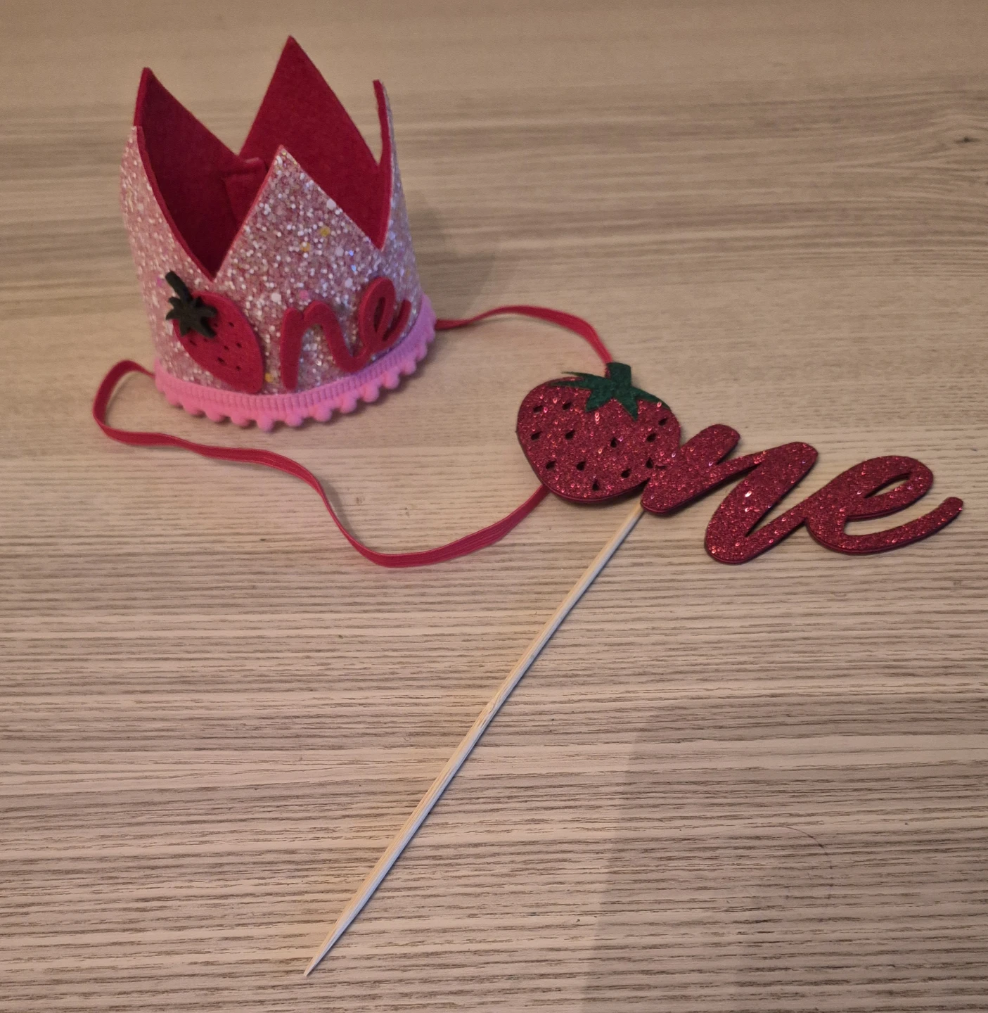 New Birthday Crown & Cake Topper