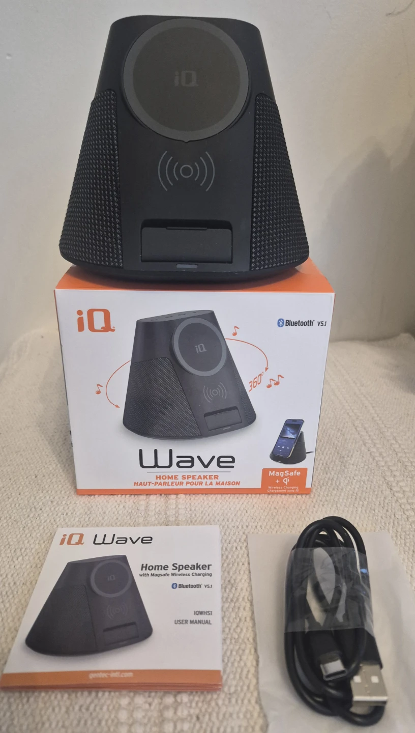 [NEW] iQ Wave Home Speaker with MagSafe Wireless Charging