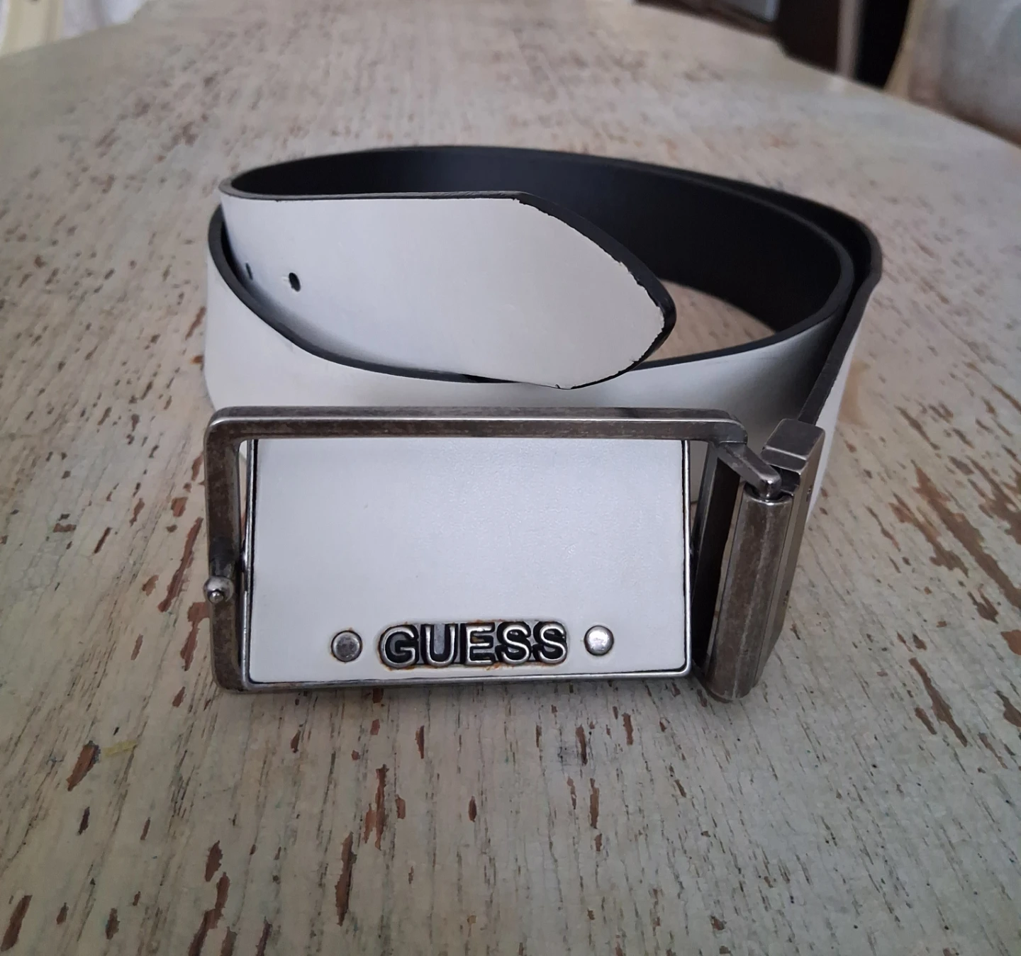 Guess Belt - White & Black - photo 4