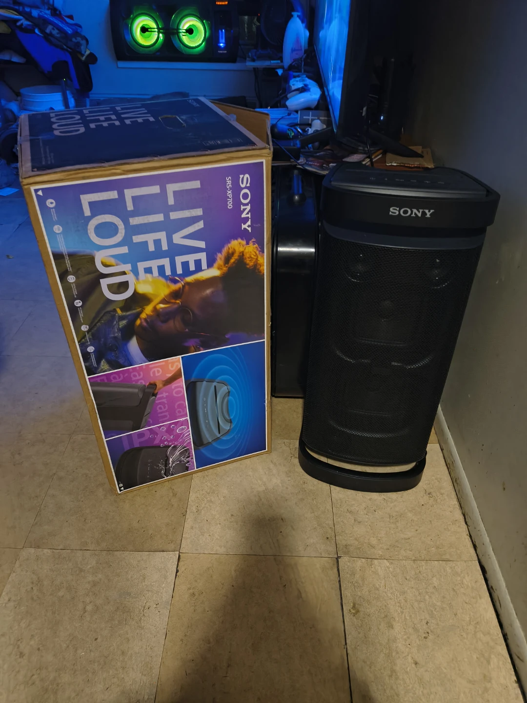 Sony XP700 Wireless Portable Bluetooth Karaoke Party Speaker