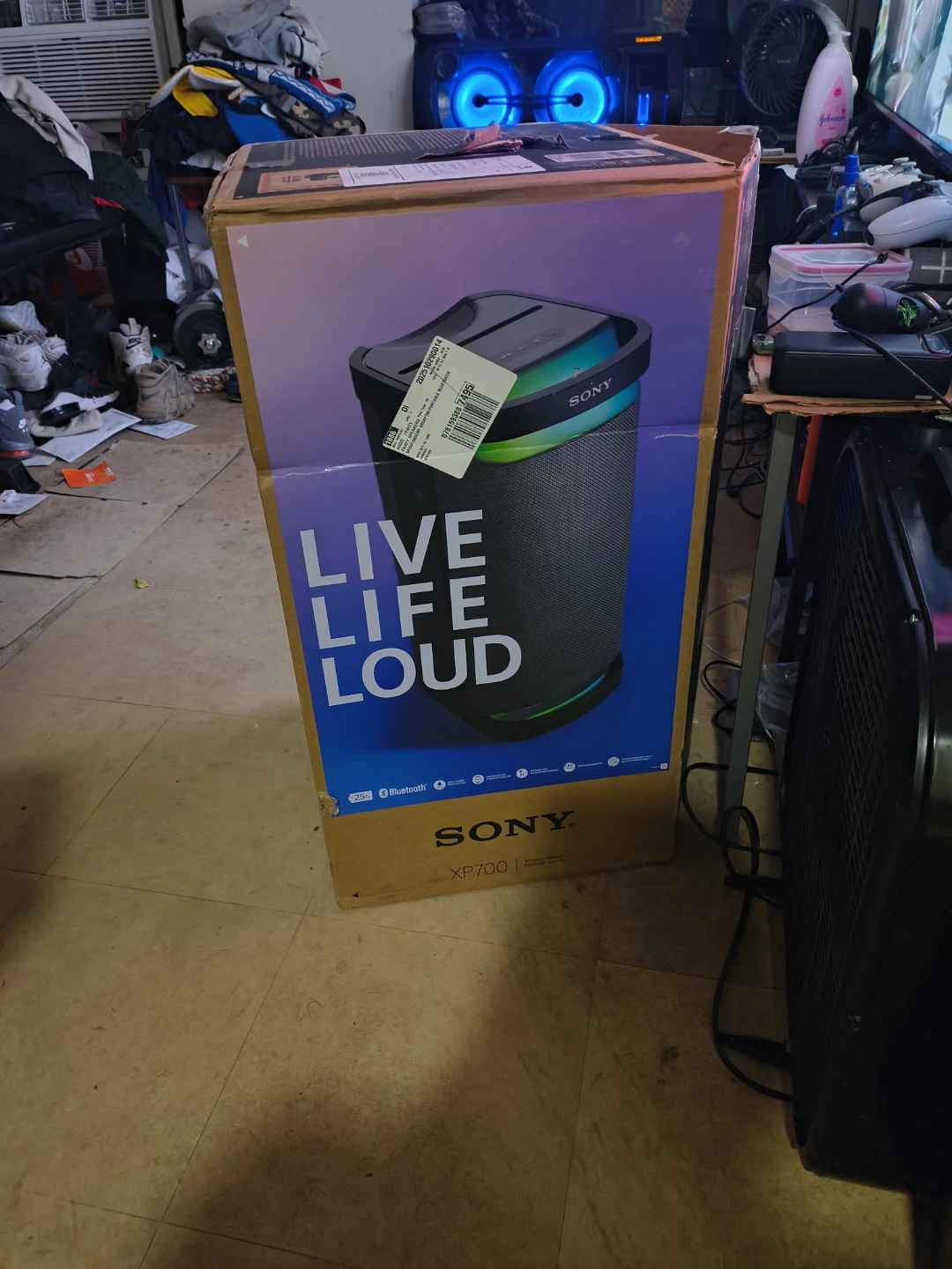 Sony XP700 Wireless Portable Bluetooth Karaoke Party Speaker - photo 2