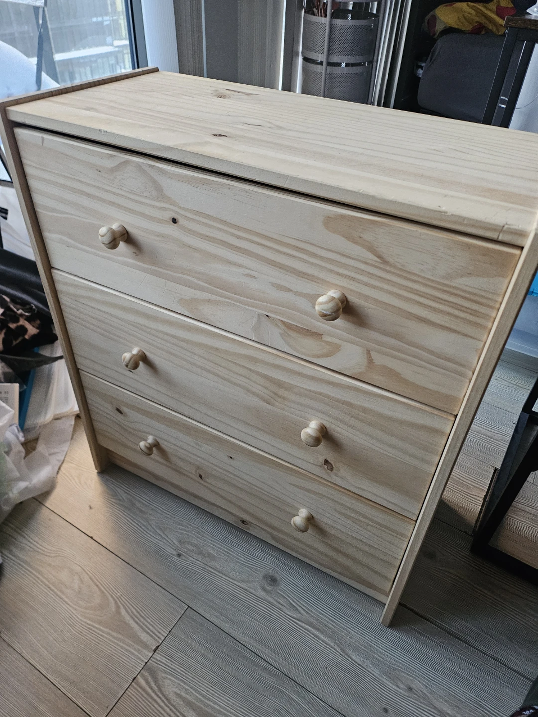 IKEA small wooden chest drawer