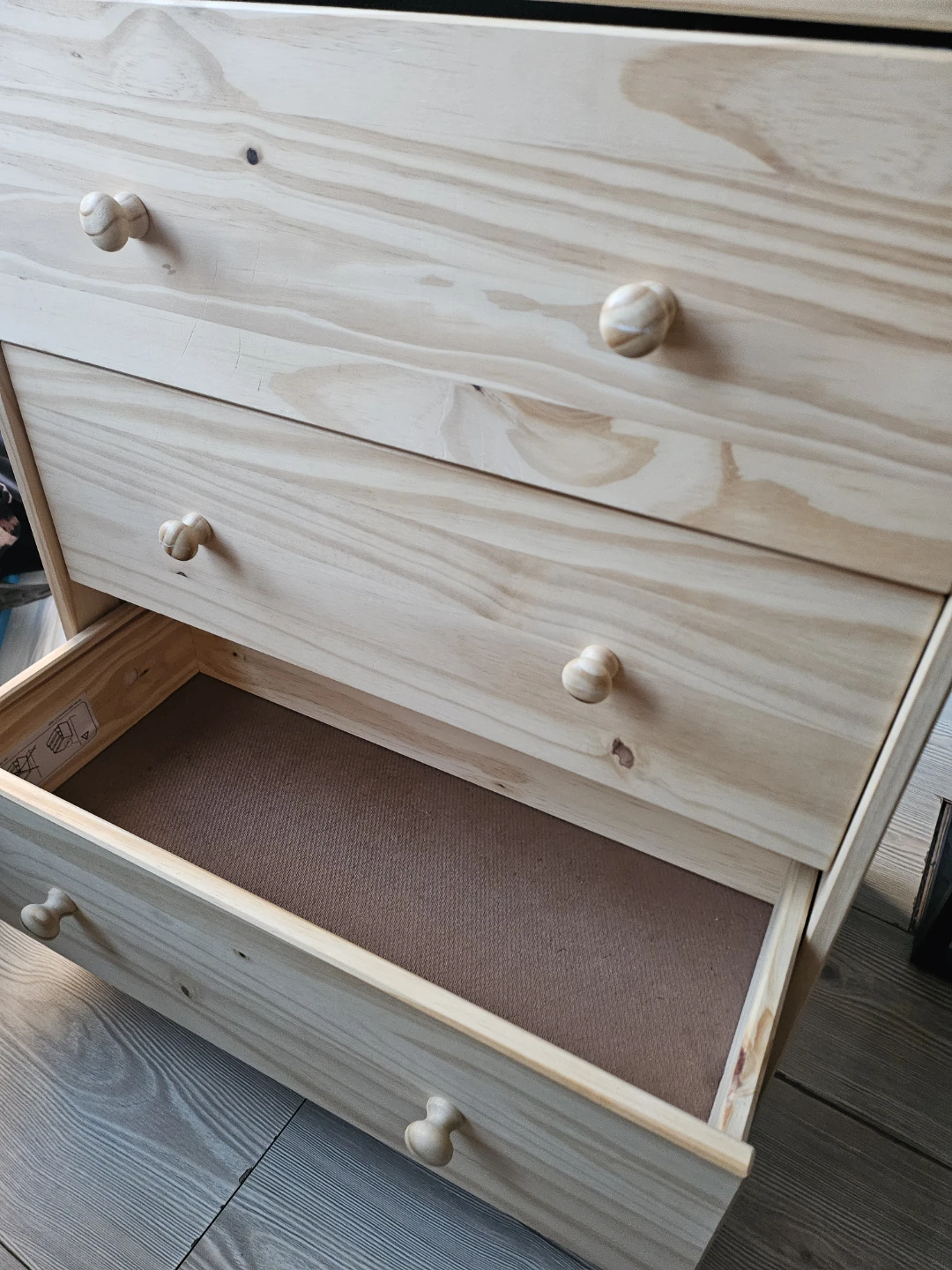 IKEA small wooden chest drawer - photo 2