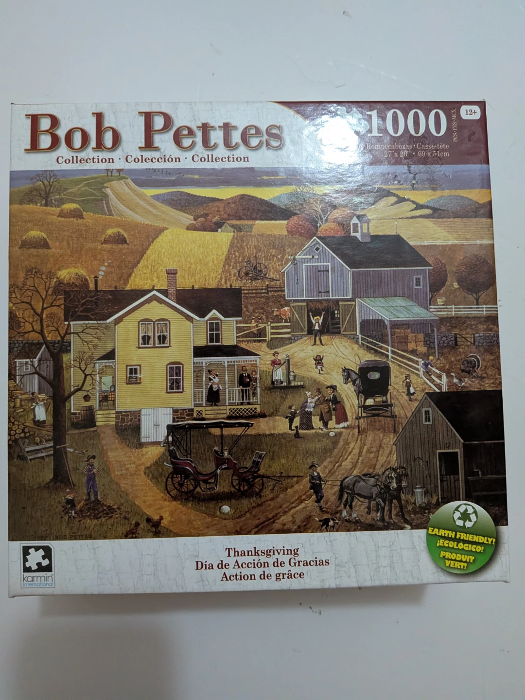 Bob Pettes Thanksgiving 1000 Piece Jigsaw Puzzle