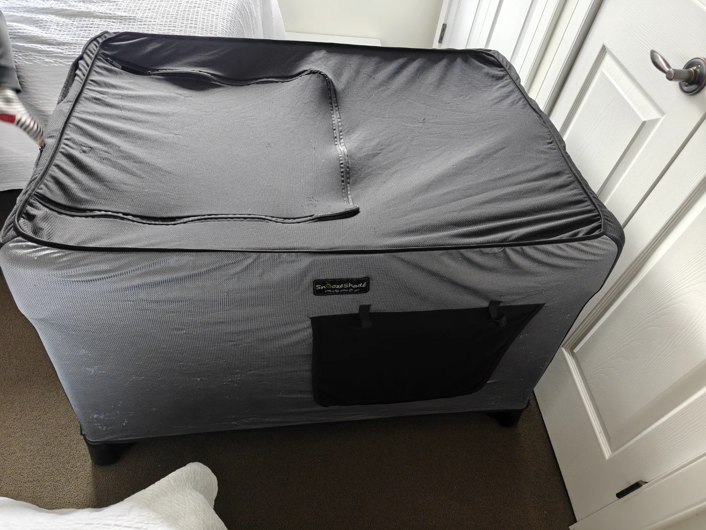 SnoozeShade Travel Blackout Cover for Crib  or Pack N Play - photo 5