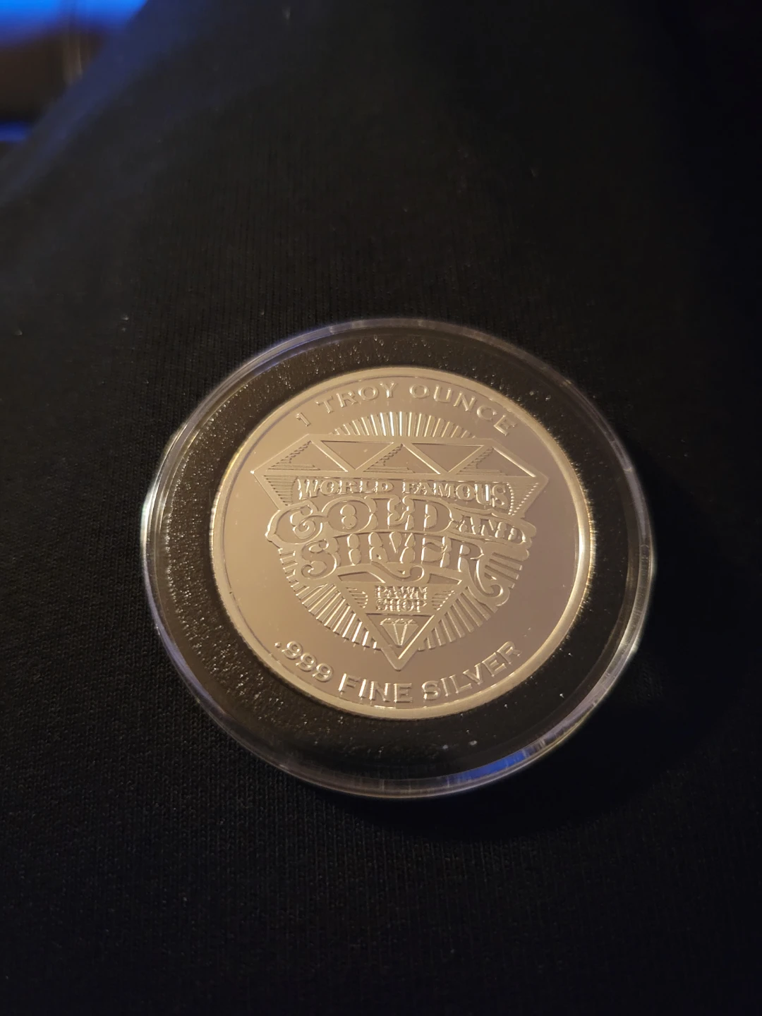 World Famous Gold and Silver .999 Fine Silver Coin - photo 2