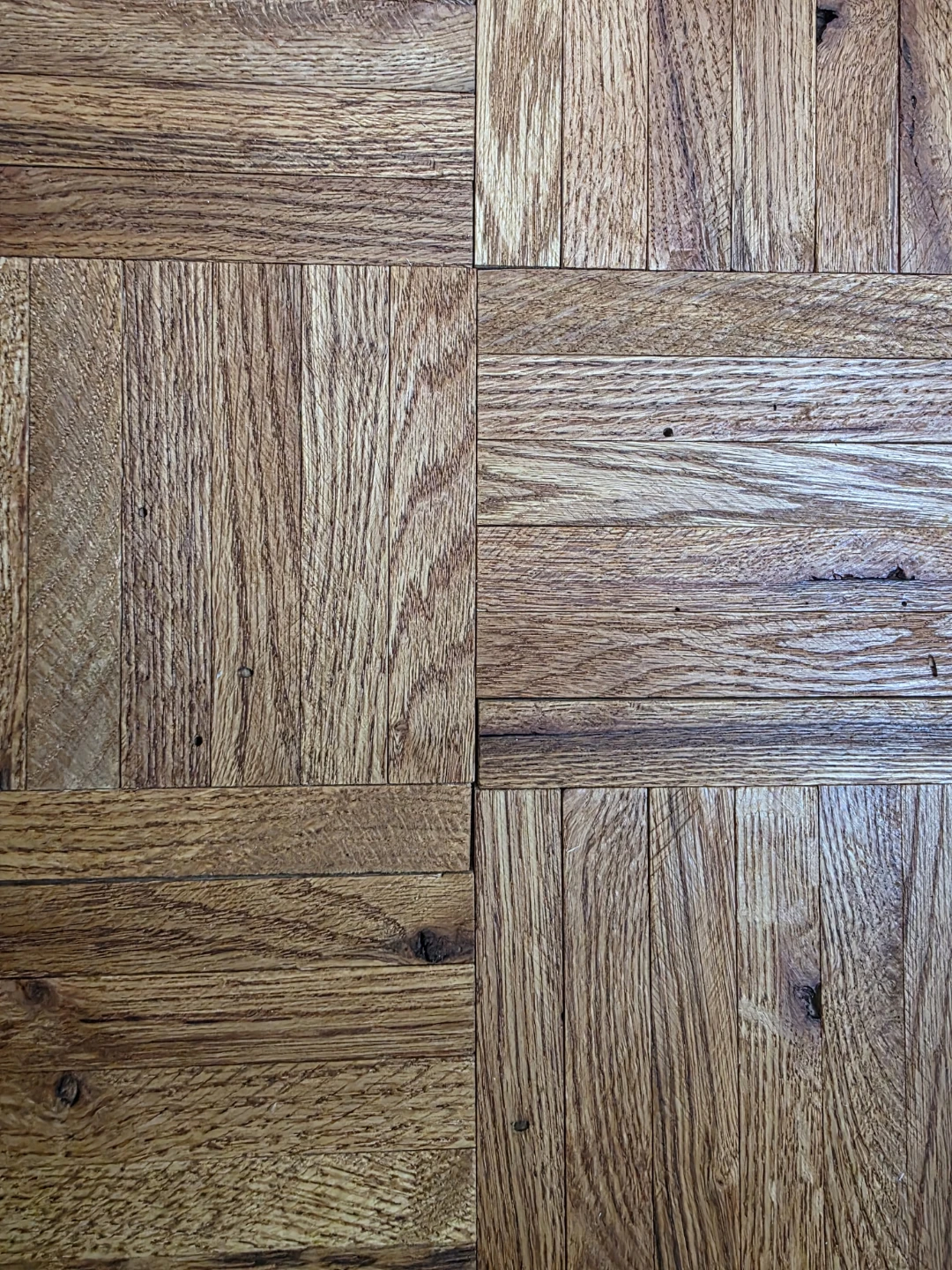 Oak Parquet Flooring Tiles 6 bars