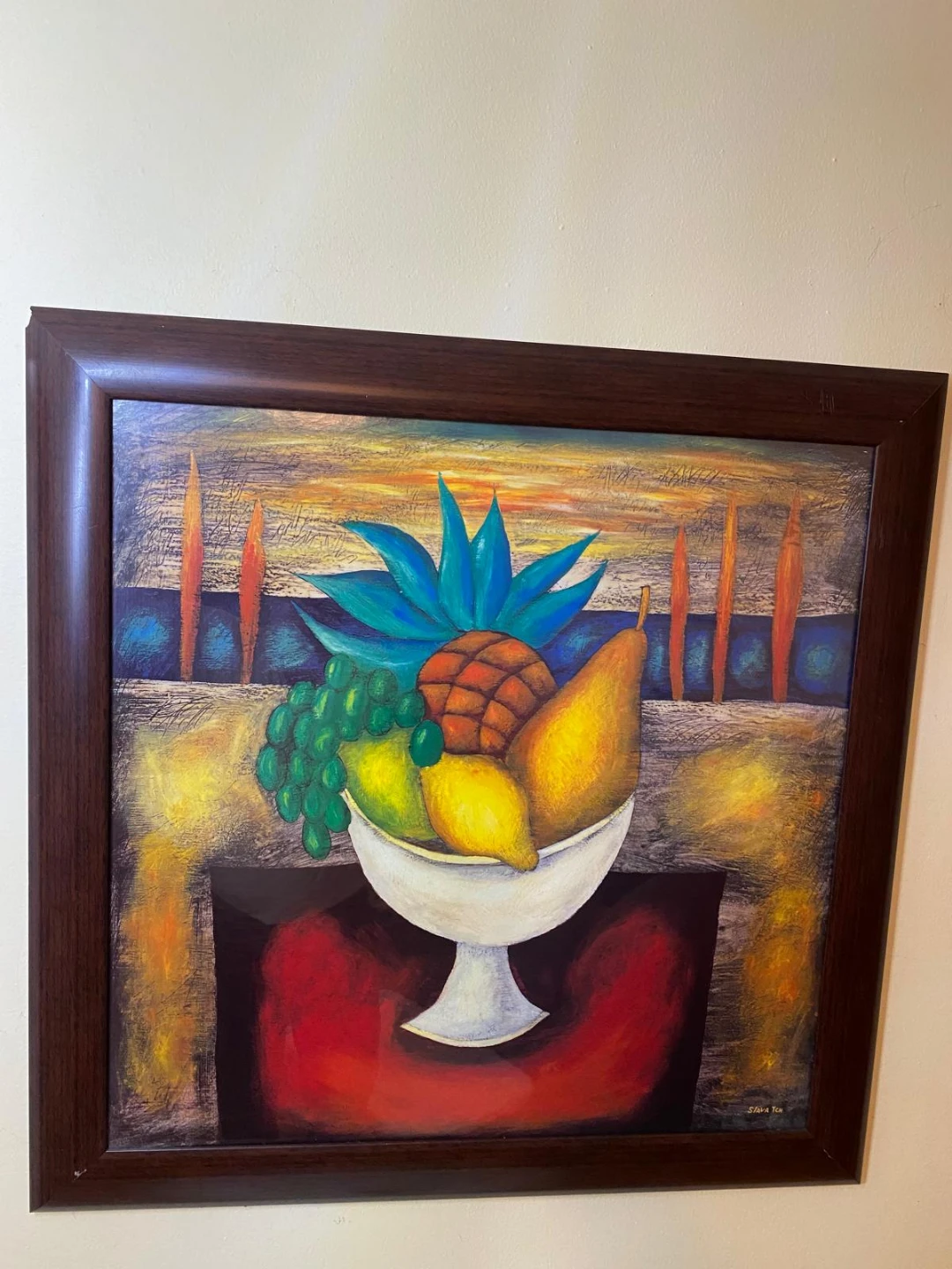 Slava Tch Framed Still Life Painting