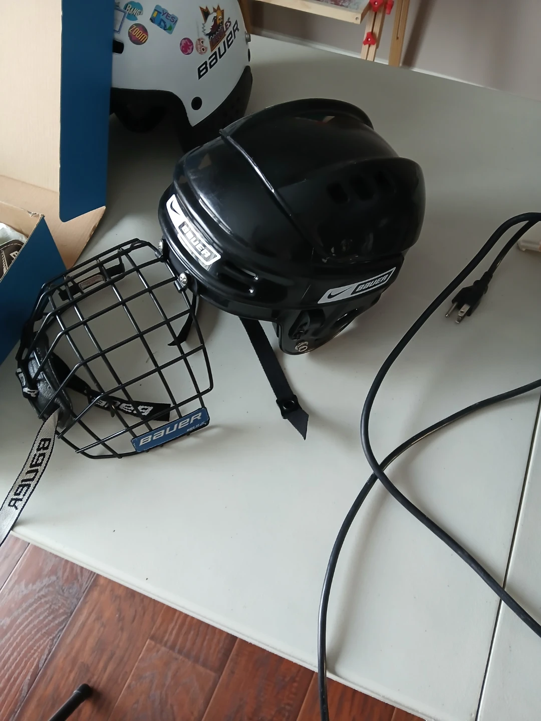 Bauer Hockey Helmet with Cage