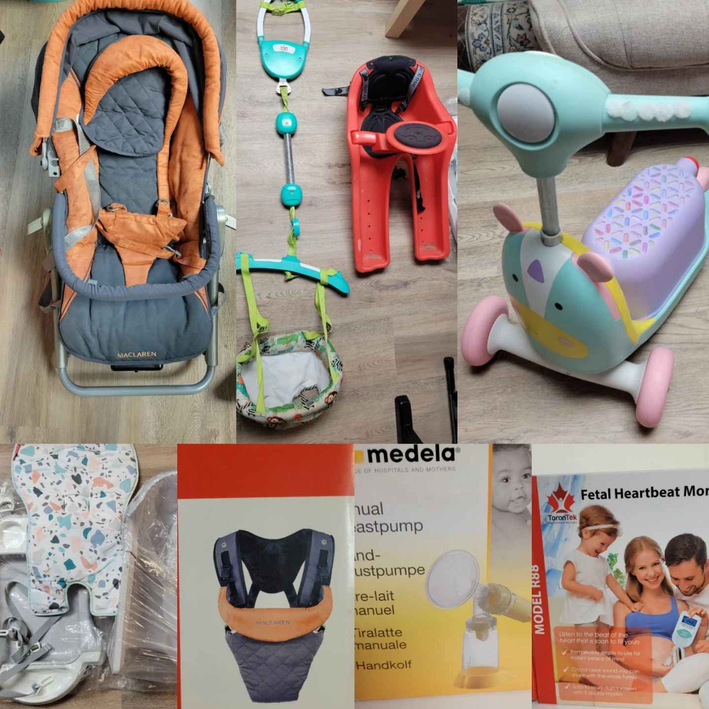 10+ items Baby-Toddler