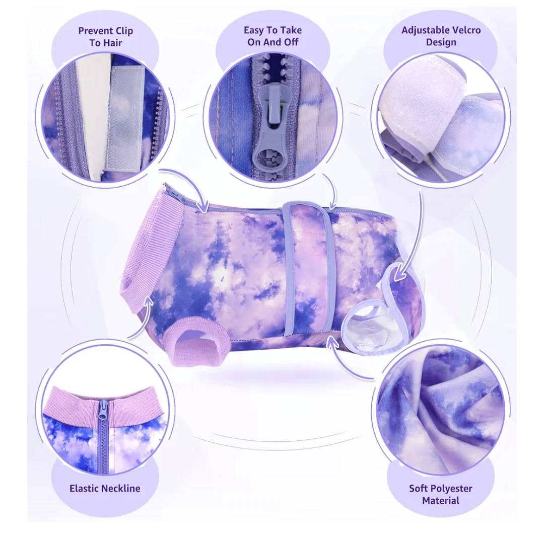 Xs- Dog Surgery Recovery Suit, Dog Cone E-Collar - photo 3