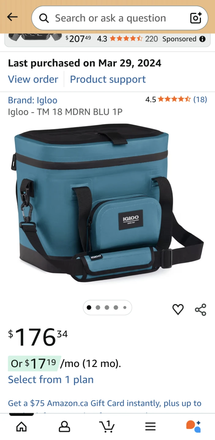 Igloo TM 18L Cooler Bag - Blue - photo 5