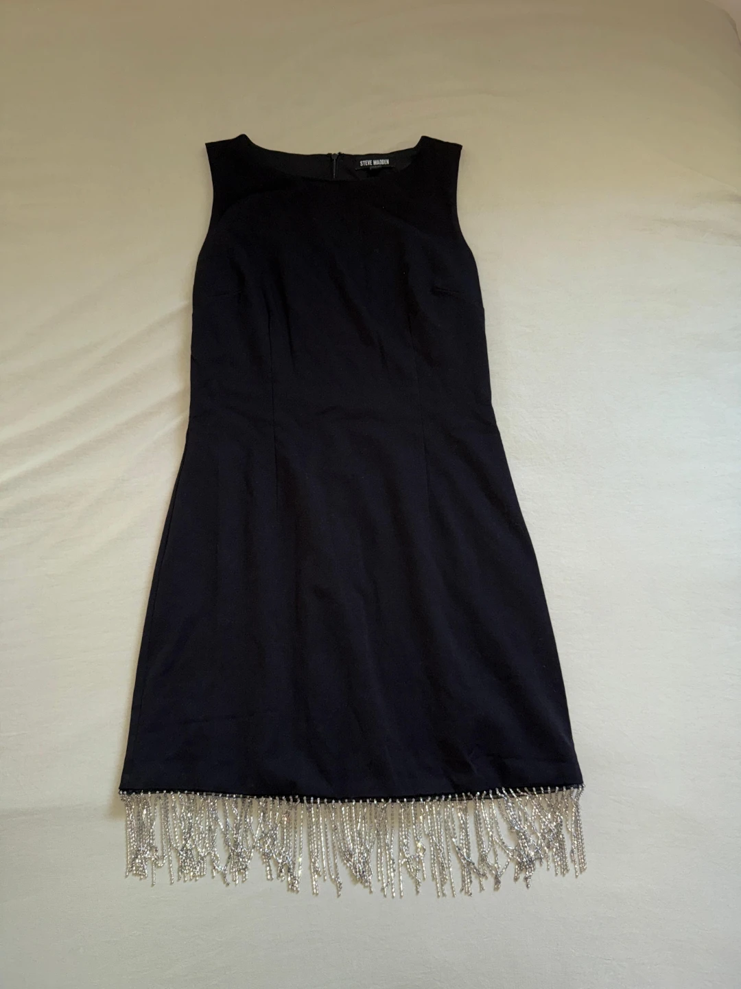 Steve Madden Black Fringed Mini Dress - photo 4