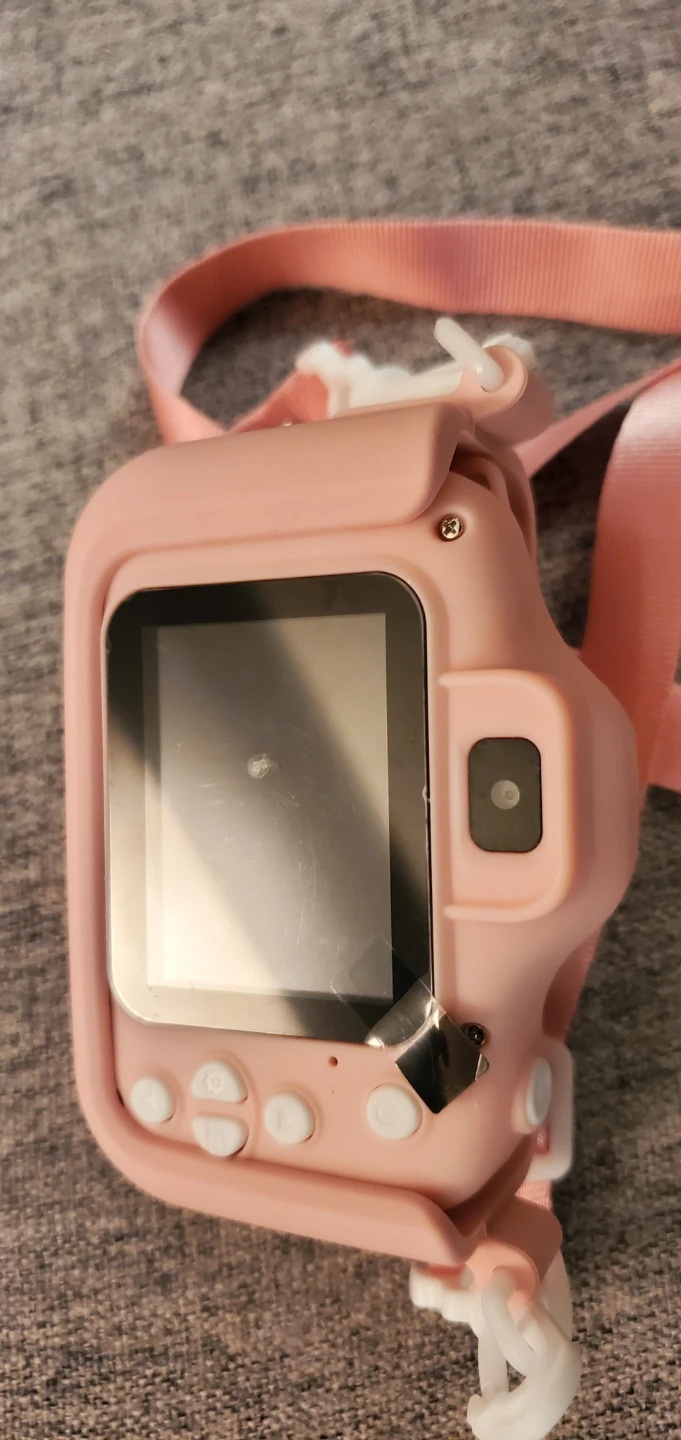CIMELR Pink Kids 20 MP Camera with Strap & 32GB SD card - photo 5
