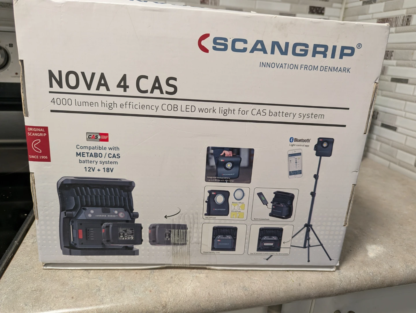 ScanGrip NOVA 4 CAS LED Work Light - Like New! - photo 2