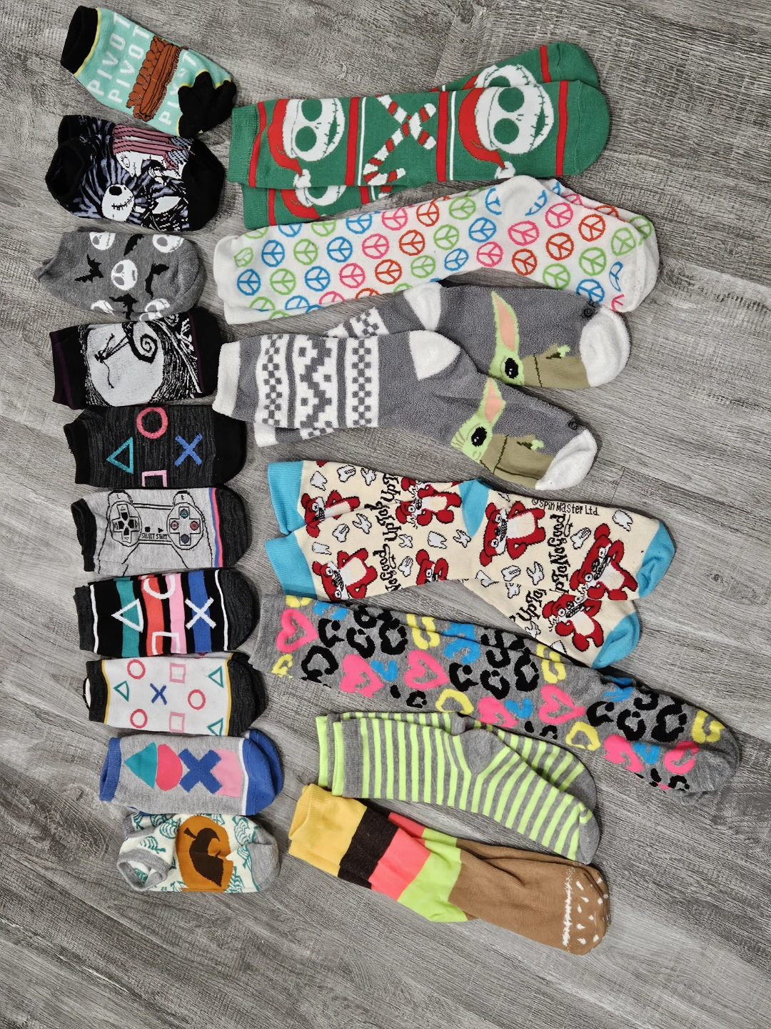 FREE!!! Assorted Socks - 17 Pairs