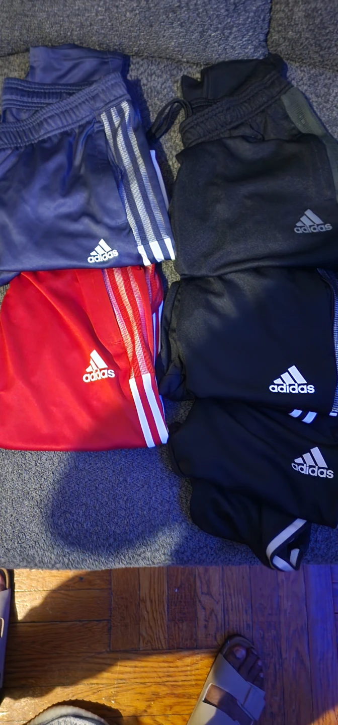 Adidas Track Pants (Red, Blue, Black)