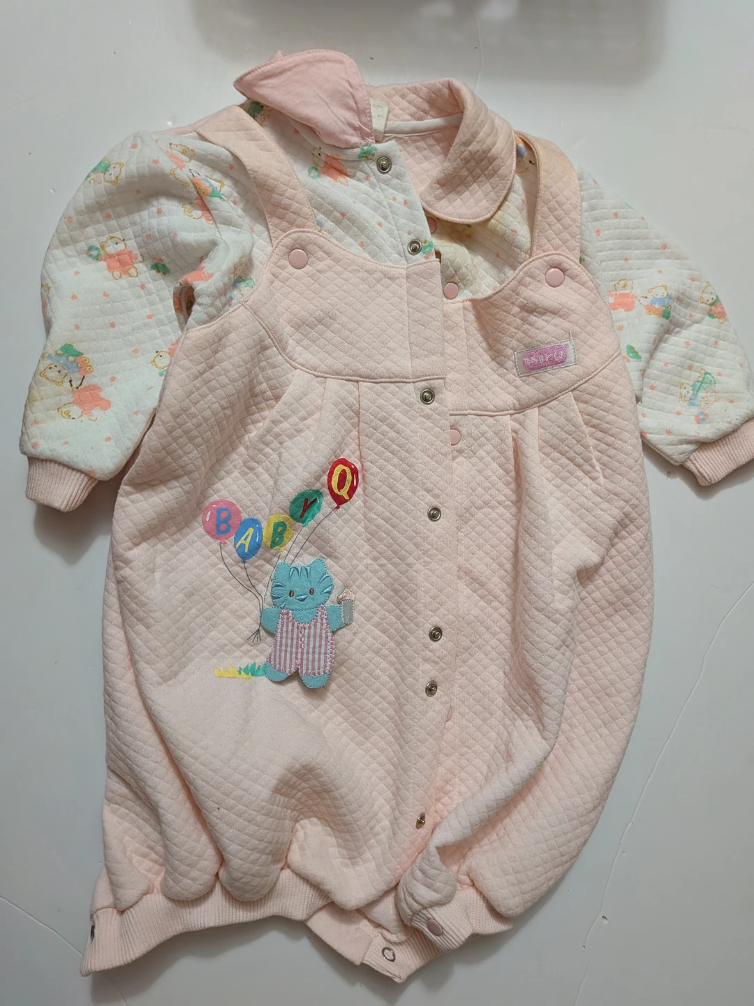 Baby Girl Quilted Romper 18 month