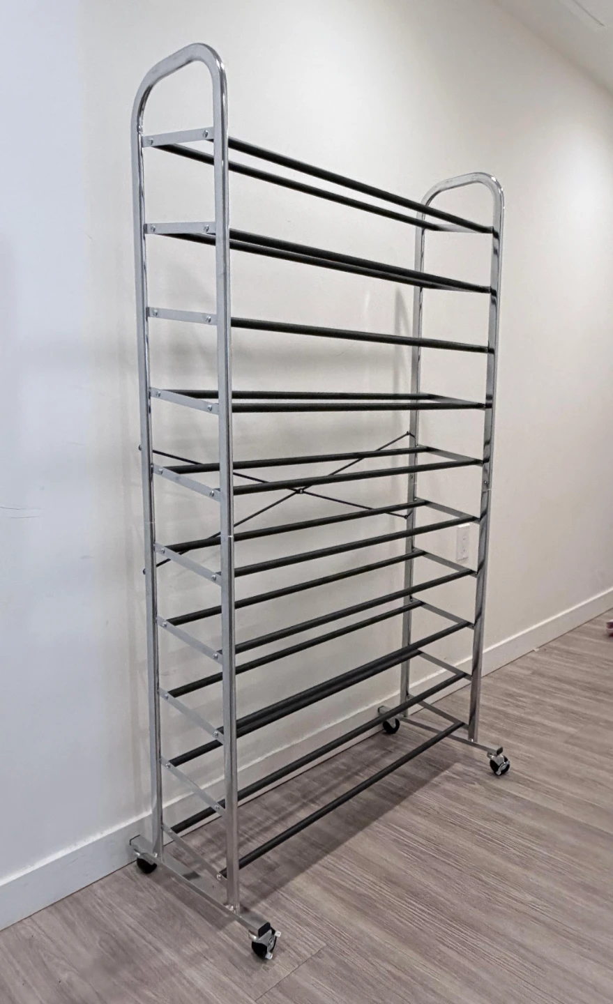 10-Tier Metal Shoe Rack