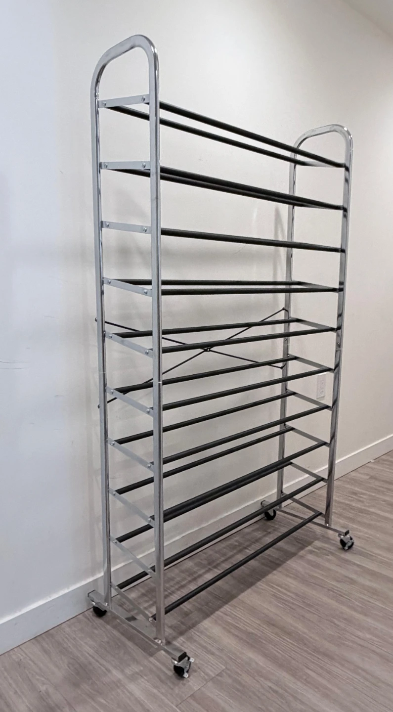 10-Tier Metal Shoe Rack - photo 2