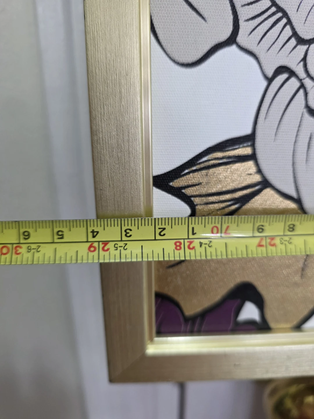 Framed Floral Artwork - photo 2