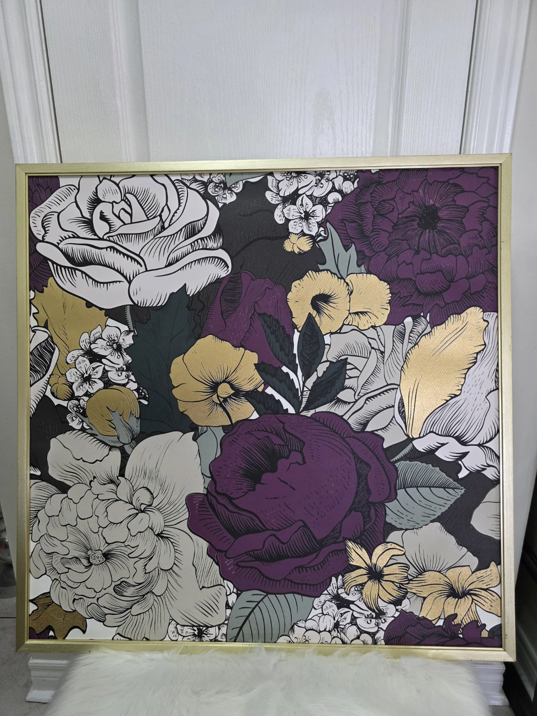 Framed Floral Artwork - photo 5