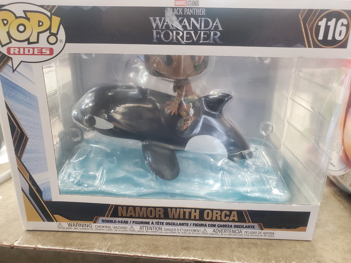Funko Pop! Rides: Namor with Orca #116