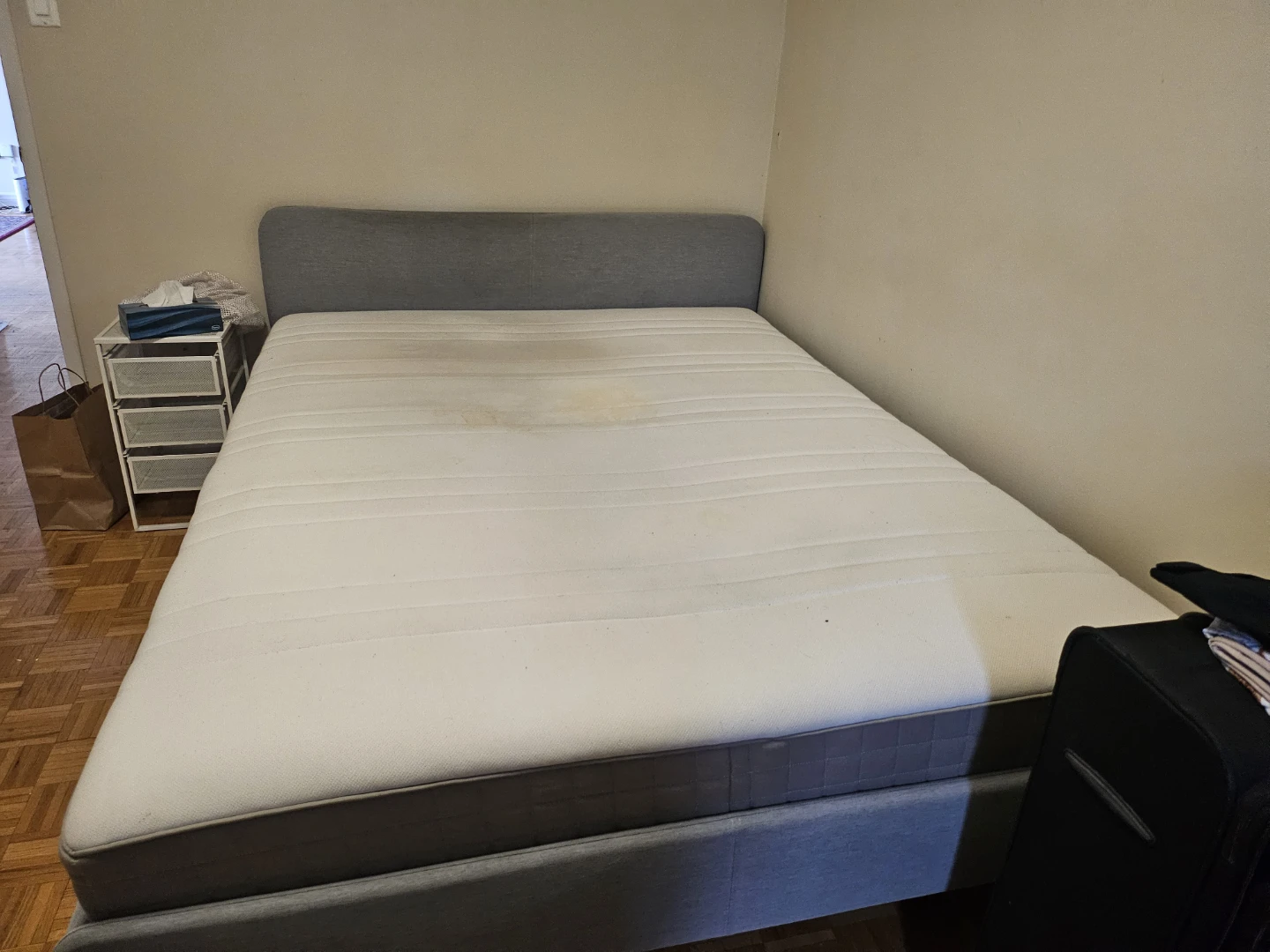 IKEA bed and mattress Queen size