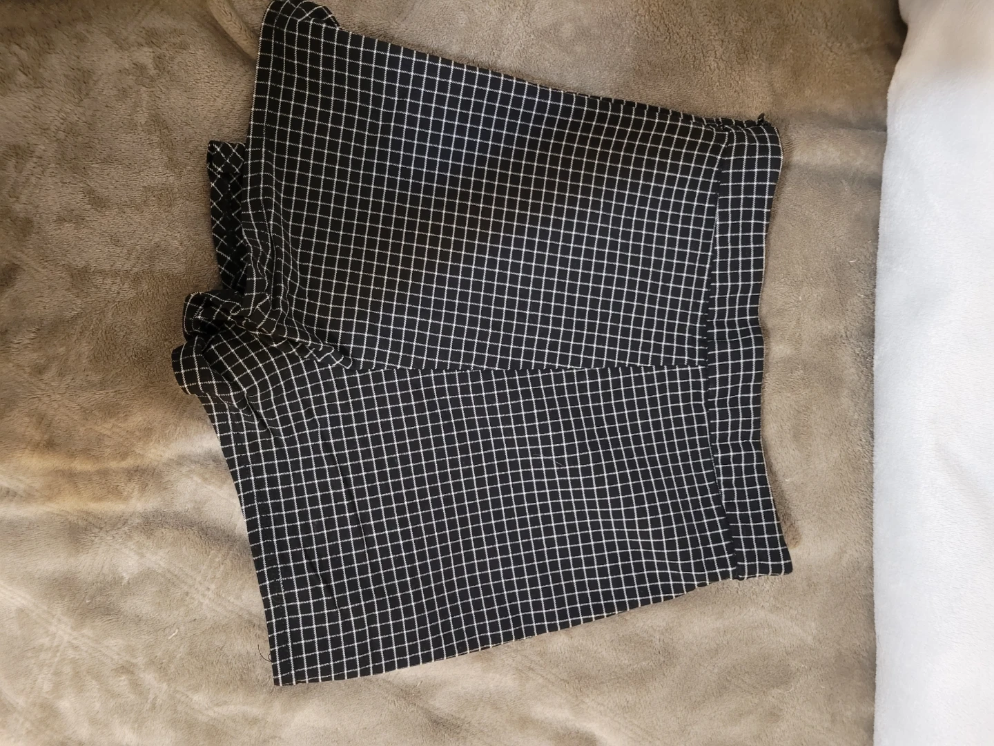 Garage Black Mini Plaid Printed Skort - photo 3