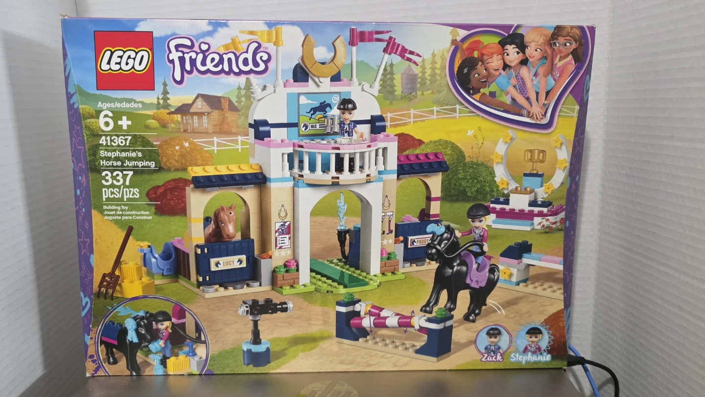 LEGO Friends Stephanie's Horse Jumping Set 41367 BNIB