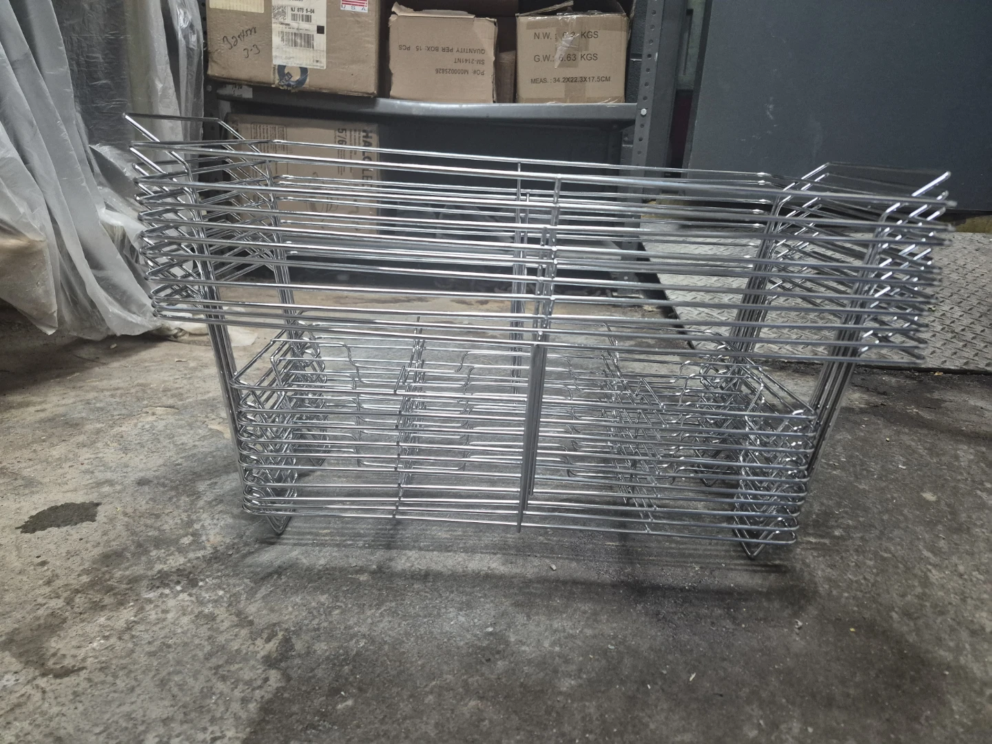 Metal Wire Storage Basket - photo 3