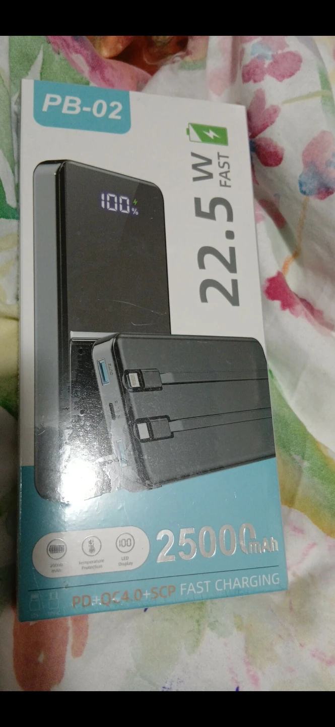 New Power Bank Portable Charger 25000mAh, 22.5W Fast Charging,