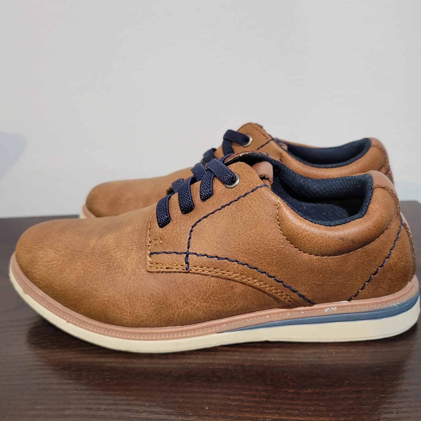 MIX No. 6 Boys Brown Dress Shoes Size 12M - photo 4