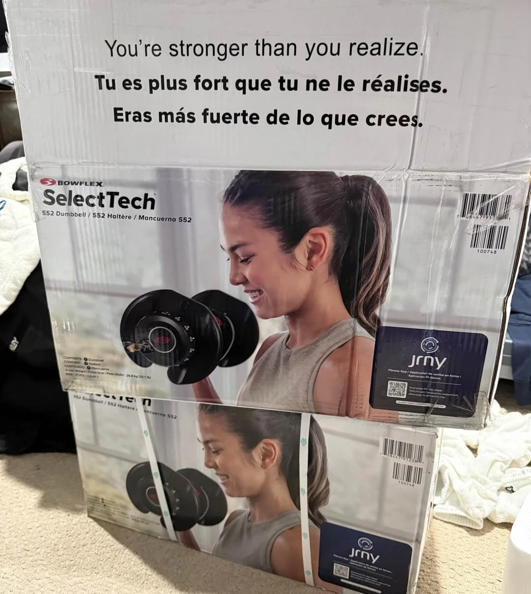 Bowflex SelectTech 552 Dumbbells -  New - photo 2