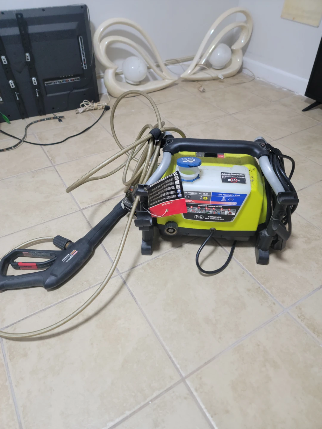 Ryobi Tools  Ryobi 2000 PSI Electric Pressure Washer - photo 2