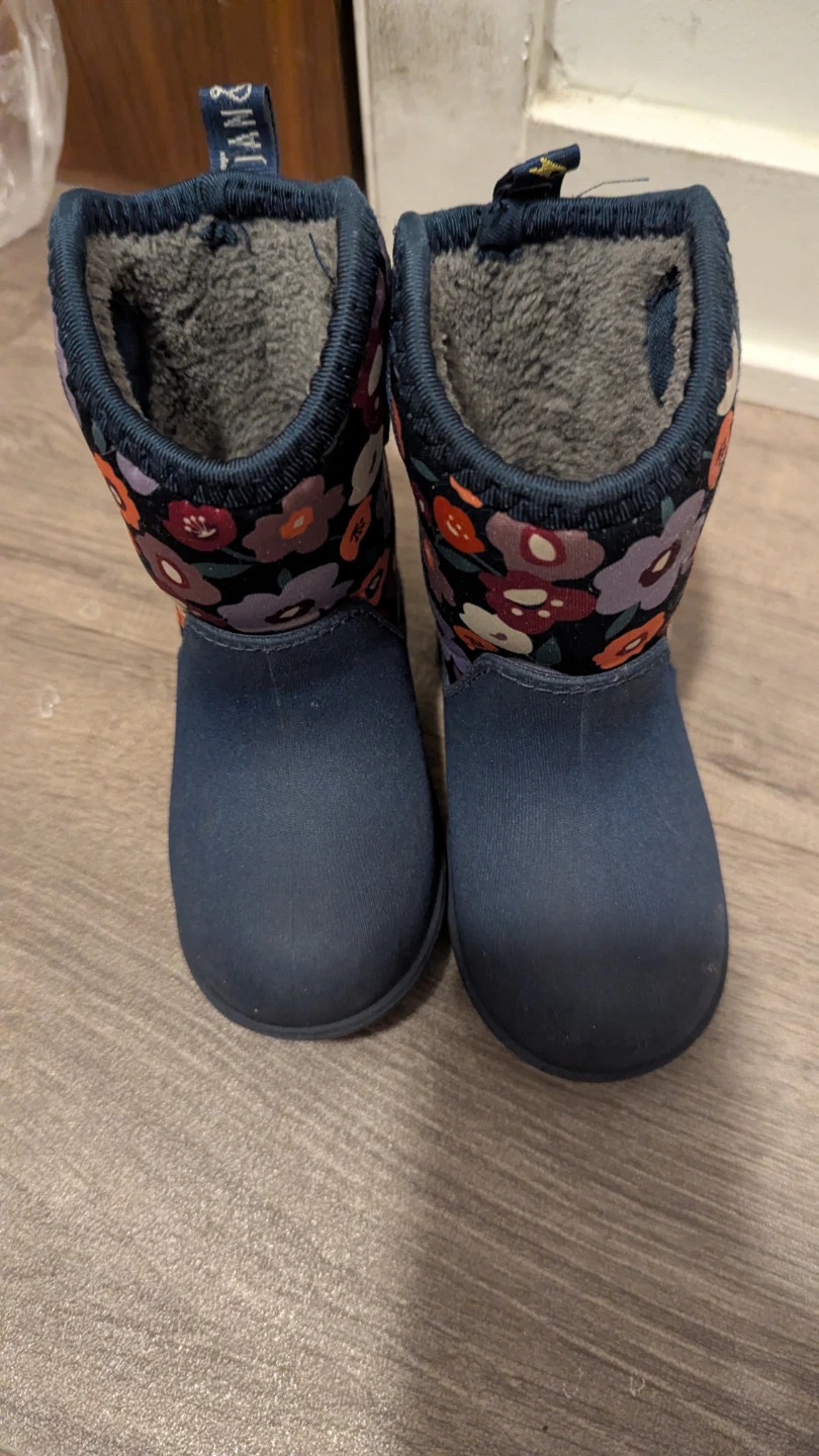 Bogs Kids Toddler Floral Boots Size 7